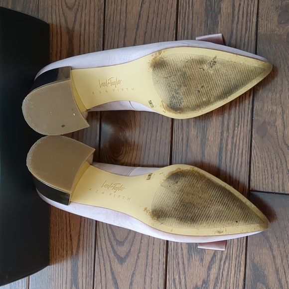Lord and Taylor silk pumps - Picture 7 of 9